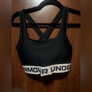 Mid cross back sports bra
